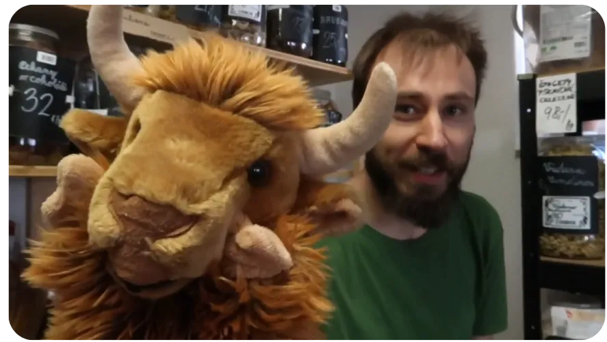 Autor blogu s býkem Beladorem